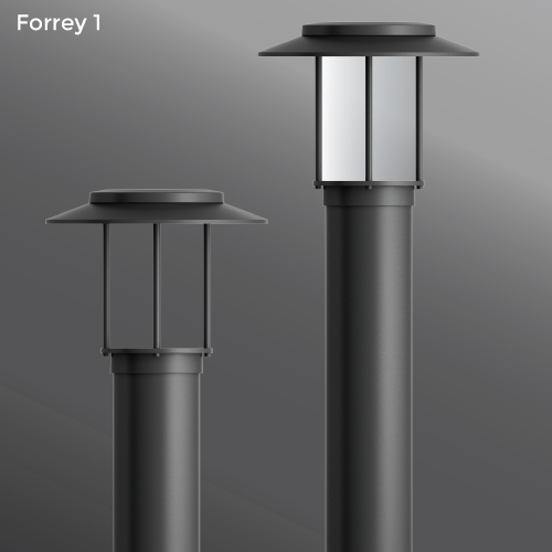 Click to view Ligman Lighting's  Forrey Bollard (model UFOR-100XX).